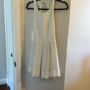 Lulus white mini skater dress
